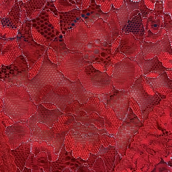 Lace sparkly panties full coverage high waist - Picture 8 of 12